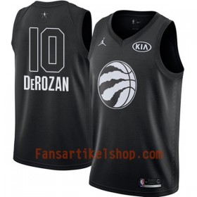 NBA Toronto Raptors Trikot DeMar DeRozan 10 2018 All-Star Jordan Brand Schwarz Swingman - Herren